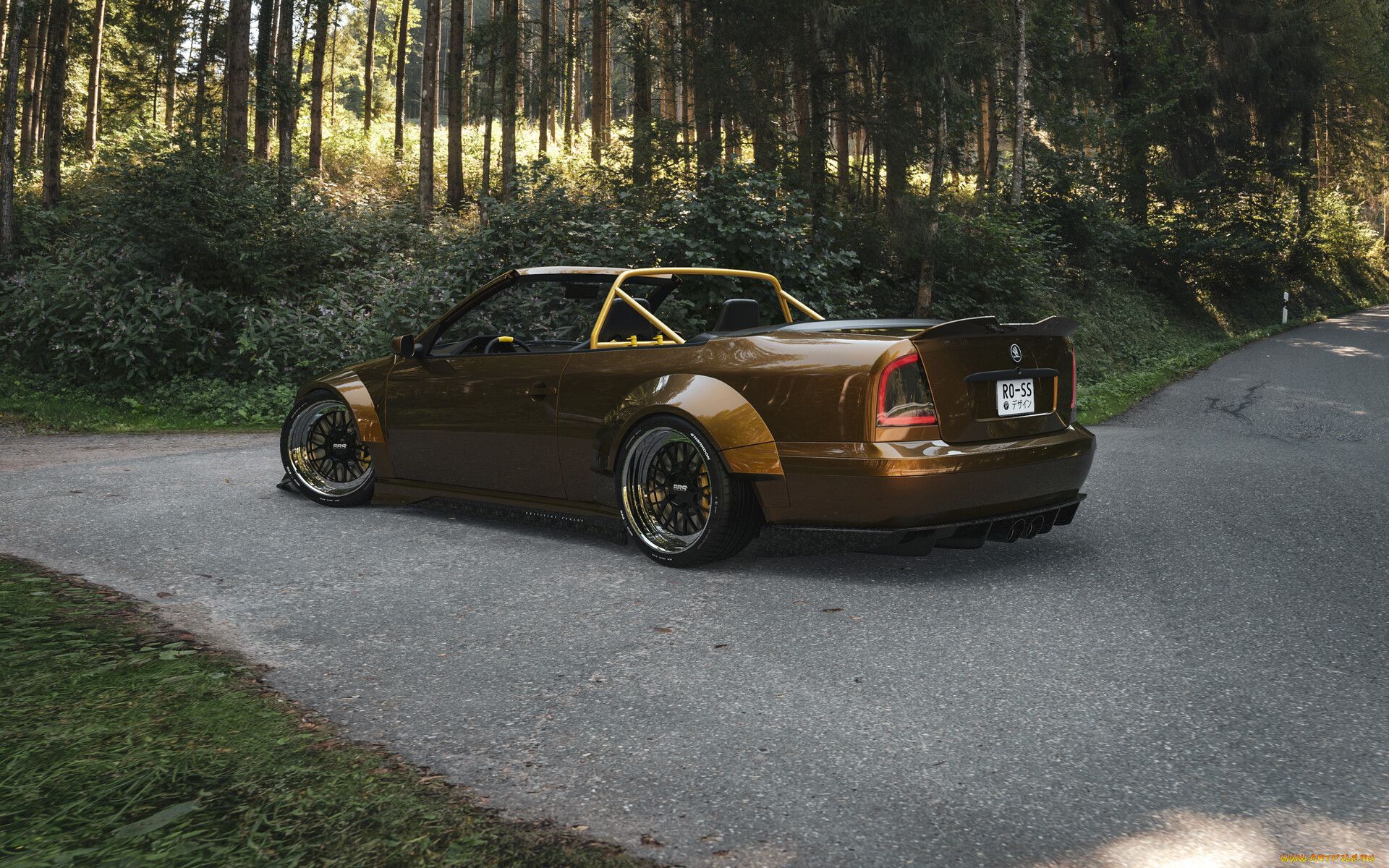 skoda octavia, , 3, skoda, octavia, converible, widebody, tuning, car, , 